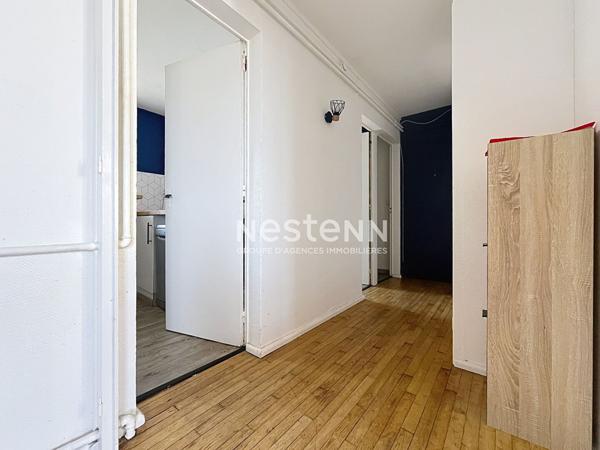 A vendre - Appartement Type 3 de 55 m² avec balcon et cave "Angers Eblé / Vauban"