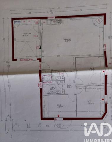 Maison à vendre 4 pièces 82 m² Saintes