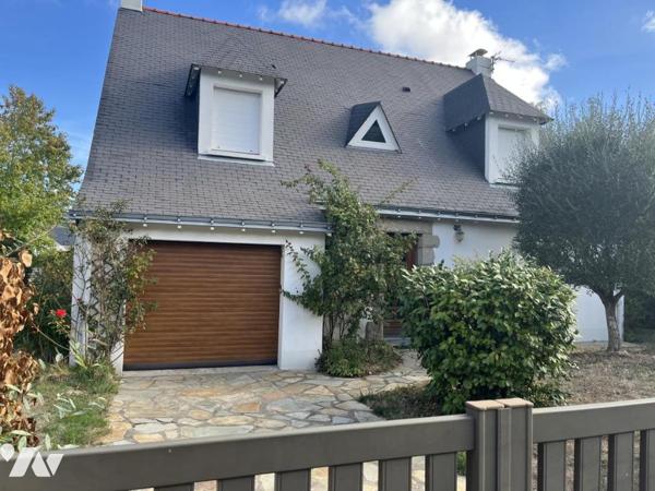 ORVAULT, Petit Chantilly. Pavillon indépendant de 5 chambres + bureau avec Garage et Jardin. Libre