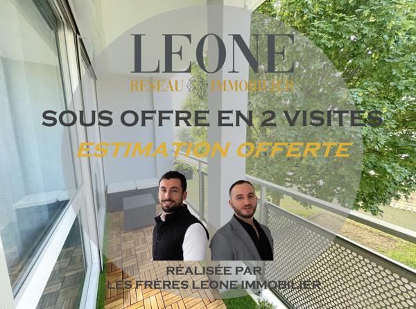 Appartement 3 pièce(s) 2 chambre(s) 53 m²