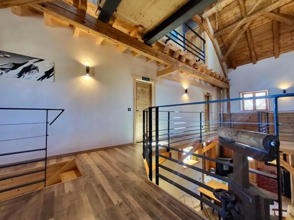 Dpt Haute Savoie (74), à vendre THOLLON-LES-MEMISES MAISON-GÎTE P10- TERRAIN 1000m2