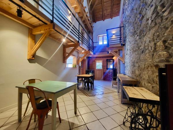 Dpt Haute Savoie (74), à vendre THOLLON-LES-MEMISES MAISON-GÎTE P10- TERRAIN 1000m2