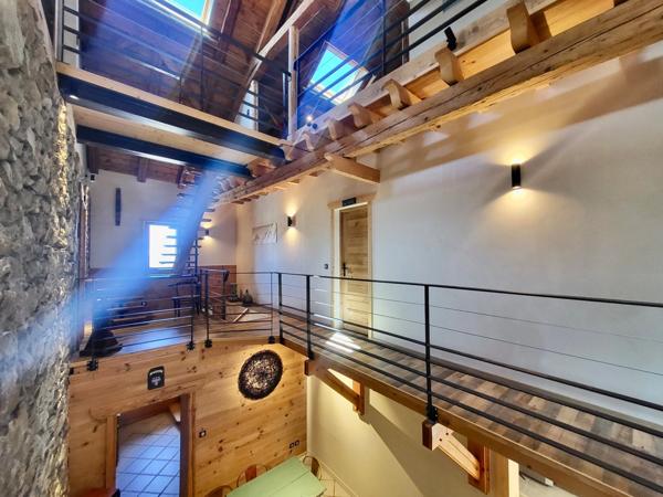 Dpt Haute Savoie (74), à vendre THOLLON-LES-MEMISES MAISON-GÎTE P10- TERRAIN 1000m2