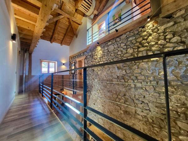 Dpt Haute Savoie (74), à vendre THOLLON-LES-MEMISES MAISON-GÎTE P10- TERRAIN 1000m2