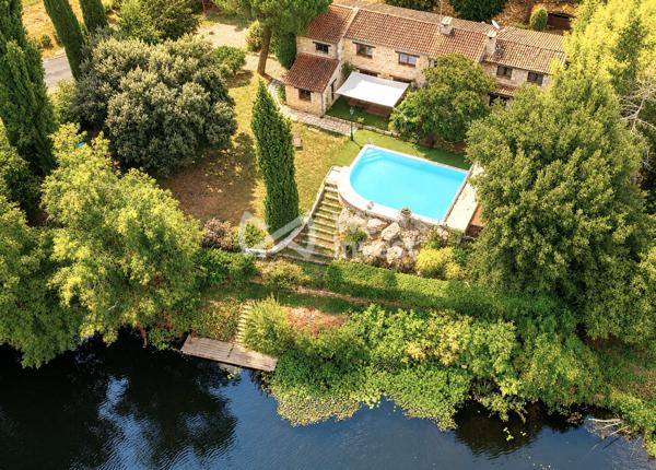 Maison d’exception en bord de Vienne à Châtellerault – « La Provence dans la Vienne