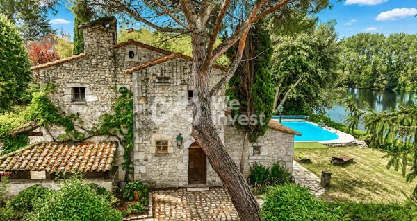 Maison d’exception en bord de Vienne à Châtellerault – « La Provence dans la Vienne