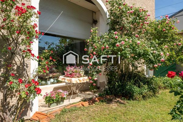 Maison Lorraine de 330 m2 pleine de charme avec une partie sur l'arrière pouvant servir à créer un appartement ou son activité professionnelle