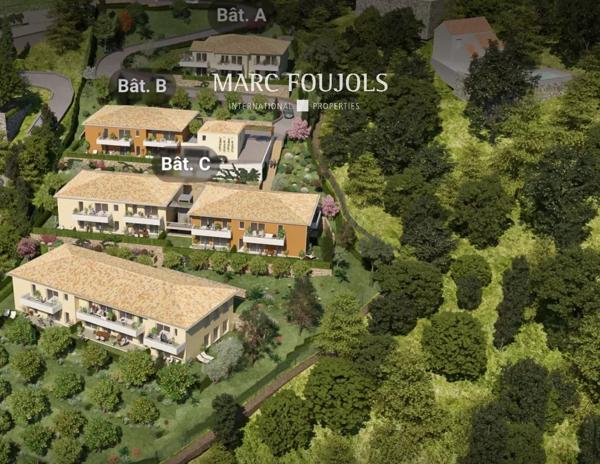 L’appartement neuf 2 pièces avec jardin privatif et parking sur la hauteur de Menton