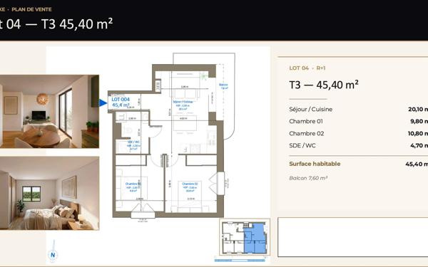 Appartement à vendre