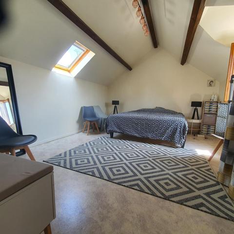 Charmante maison de 48 m² sur superbe terrain bucolique