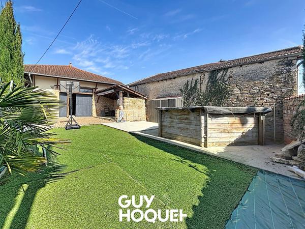 Maison en Pierres 4CHBS-Garage et Jardin - 01570 FEILLENS