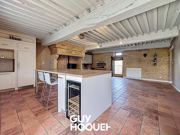 Maison en Pierres 4CHBS-Garage et Jardin - 01570 FEILLENS
