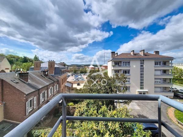 Duplex dernier étage 96 m²  3 chambres  balcon  garage  centre-ville Beauvais