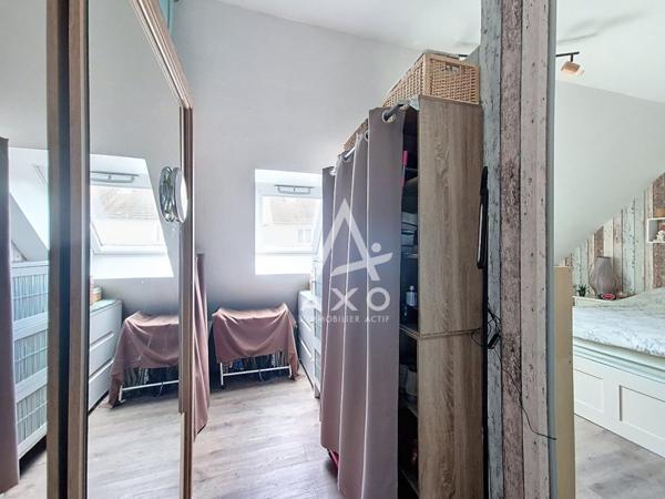 Duplex dernier étage 96 m²  3 chambres  balcon  garage  centre-ville Beauvais