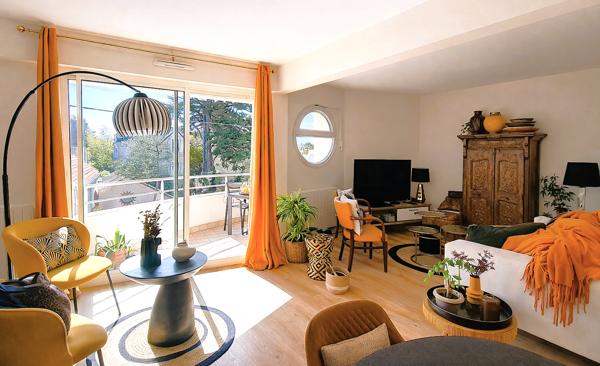 Appartement 3 pièces – 65 m² environ à Pornichet (ref : 78907P)