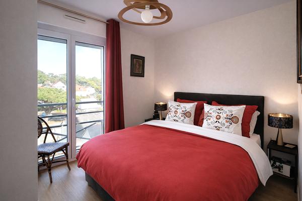 Appartement 3 pièces – 65 m² environ à Pornichet (ref : 78907P)