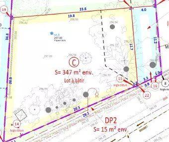 Vente Terrain 347 m2 à Ambérieux-en-Dombes