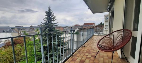 Dpt Aisne (02), à vendre SAINT QUENTIN Appartement T5 Parking