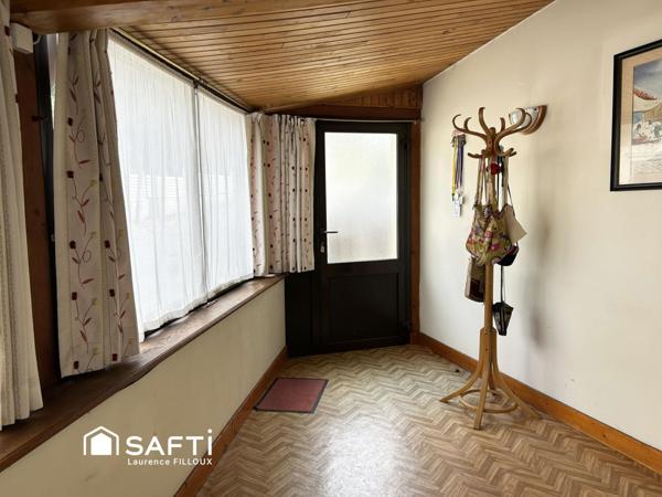 Maison 3 chambres avec véranda et jardin