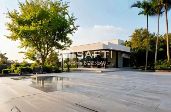 terrain 1532 m2 viabilise en  lisière de foret