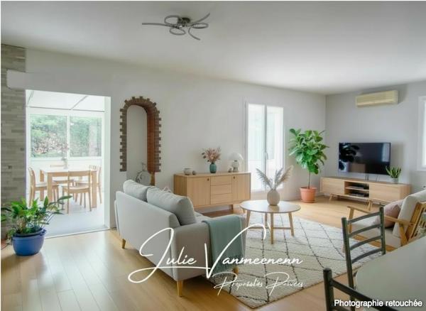 La Salvetat-Saint-Gilles (31880) - Maison T5 de plain-pied - 3 chambres - Véranda - Garage - Terrain 644 m2