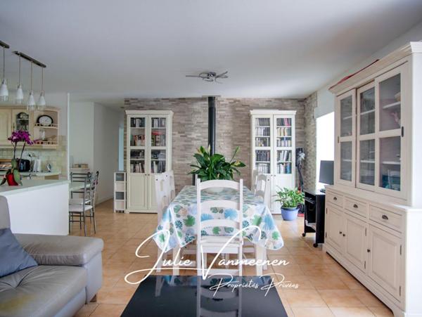 La Salvetat-Saint-Gilles (31880) - Maison T5 de plain-pied - 3 chambres - Véranda - Garage - Terrain 644 m2