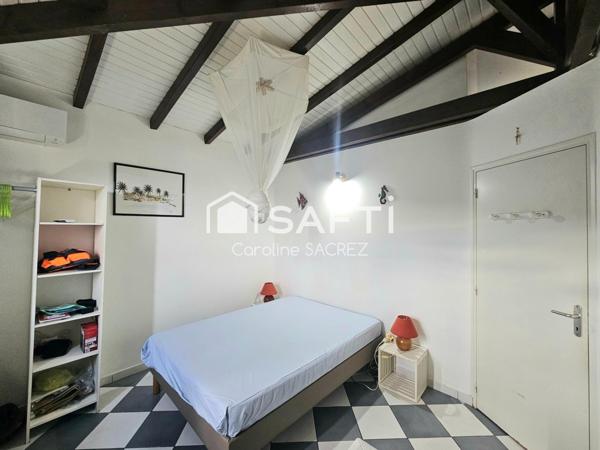 Tartane – Maison ventilée avec entrée indépendante et potentiel locatif, superficie totale : 147m2