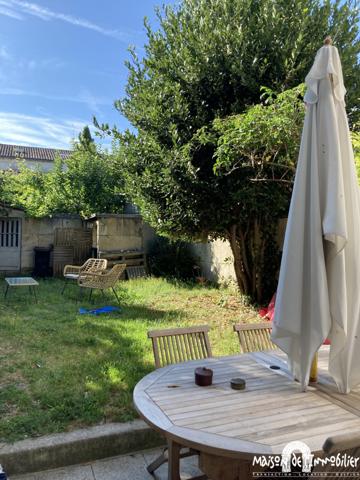 Location Maison de ville - 4 chambres - 116m² - Jardin - COGNAC Quartier Jardin Public