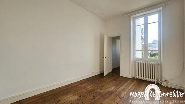 Location Maison de ville - 4 chambres - 116m² - Jardin - COGNAC Quartier Jardin Public