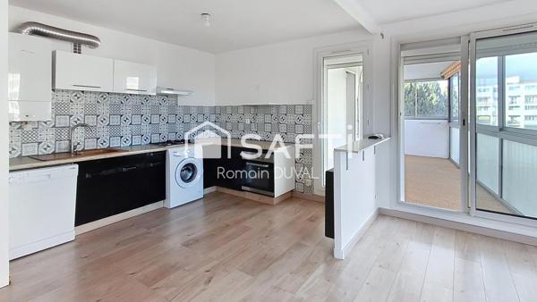 Appartement T3 lumineux avec terrasse dans résidence fermée et soignée