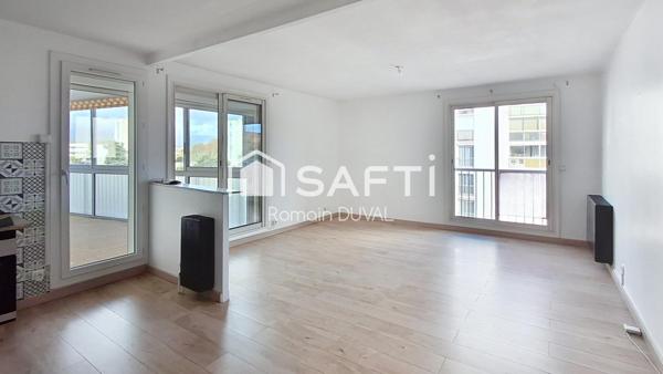 Appartement T3 lumineux avec terrasse dans résidence fermée et soignée