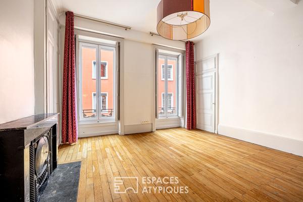 Appartement de caractère en plein coeur du quartier de Vaise