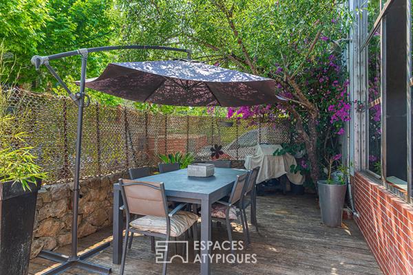 Loft story avec terrasse