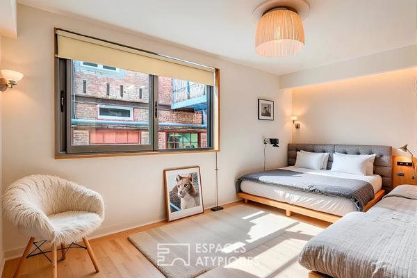 Loft story avec terrasse