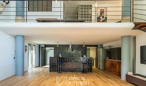 Loft story avec terrasse