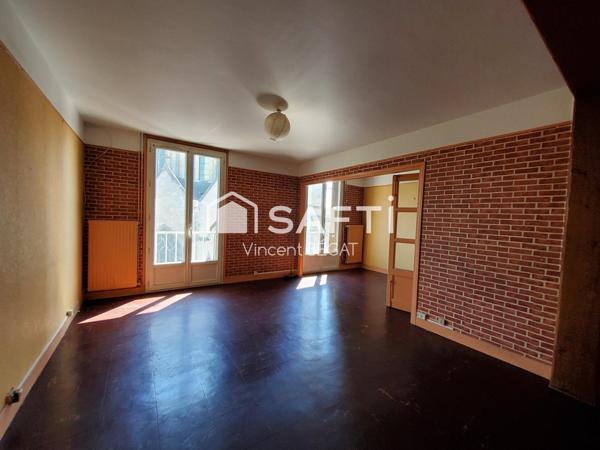 centre ville appartement 4 pièces + parking