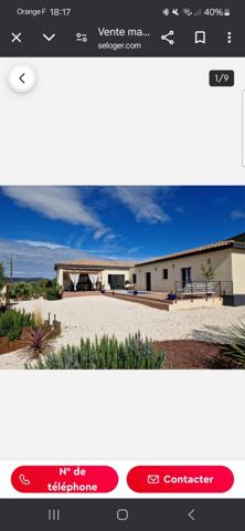 Clermont-l'Hérault (34800) Magnifique Villa T5 de 138m2 sur 1344m2 de terrain avec piscine