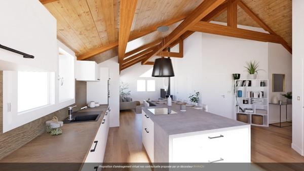 Haute Savoie (74), à vendre SAMOENS - Domaine skiable Grand-Massif - Appartement T3 79 m²
