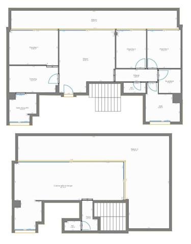 A vendre - Appartement - 160 m² - Paris - 75014 - Parc Montsouris  - terrasse de 90 m²