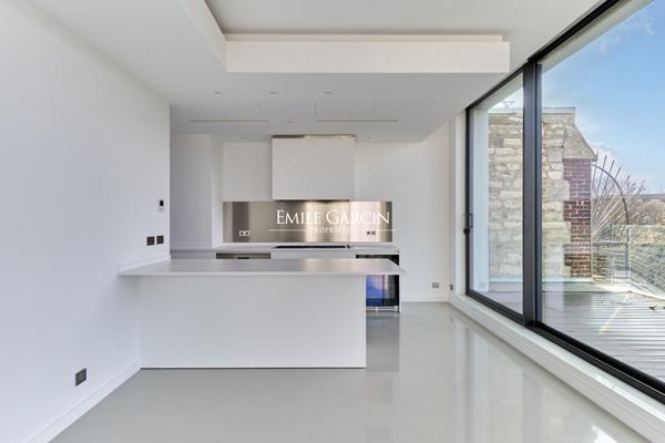 A vendre - Appartement - 160 m² - Paris - 75014 - Parc Montsouris  - terrasse de 90 m²