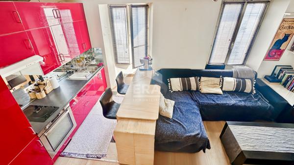 A VENDRE CHARMANT 2/3P ATYPIQUE 35M2 DUPLEX 3E DERN.ETAGE PARIS 10E GONCOURT BELLEVILLE