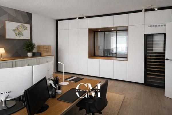 BUREAUX/APPARTEMENT- T3- Bordeaux- Caudéran - parc Bordelais - parking - 90 m2
