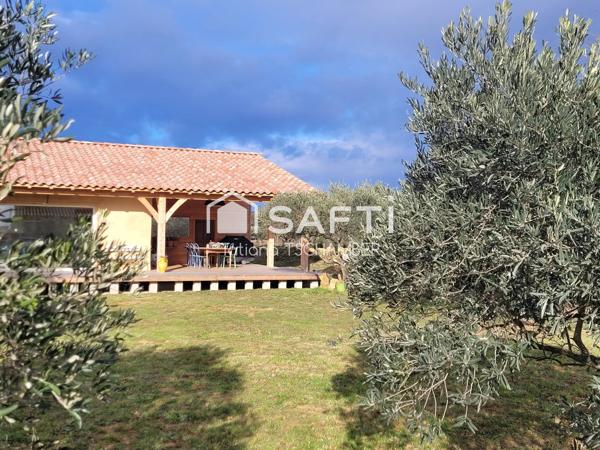 maison plain-pied bioclimatique,5 chambres,150m2