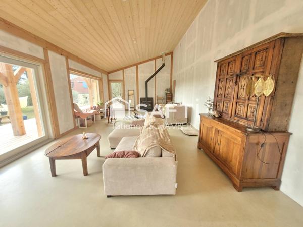 maison plain-pied bioclimatique,5 chambres,150m2