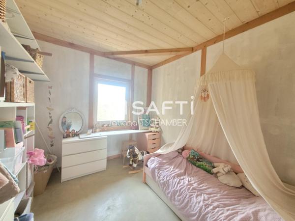 maison plain-pied bioclimatique,5 chambres,150m2