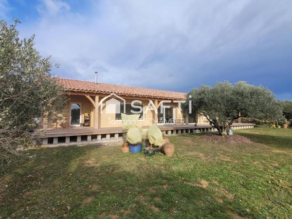 maison plain-pied bioclimatique,5 chambres,150m2