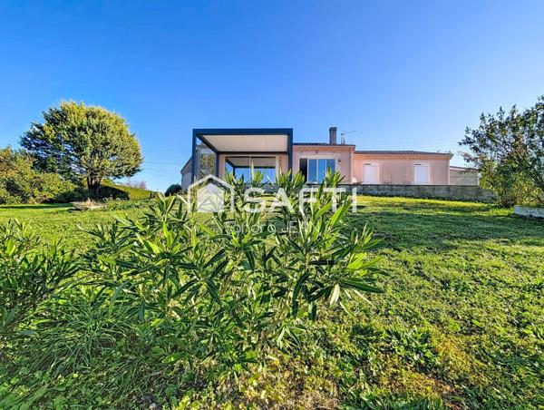 Maison individuelle dans un cadre idyllique