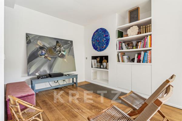 Appartement familial baigné de soleil sur jardin à Neuilly