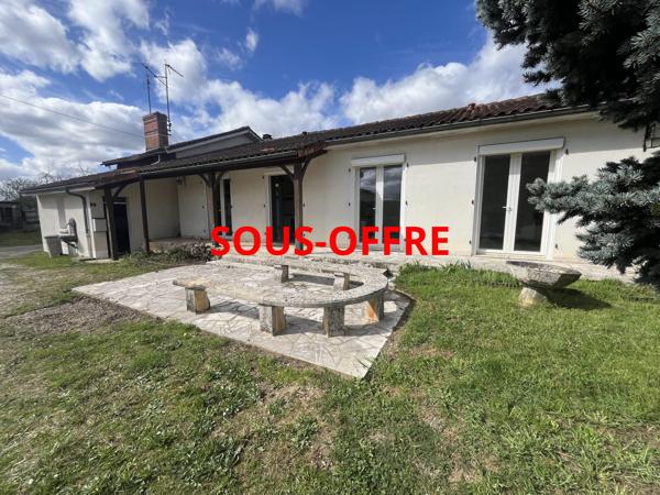 PLAIN-PIED AVEC DEPENDANCE ATTENANTE A RENOVER - GARAGE - PUITS