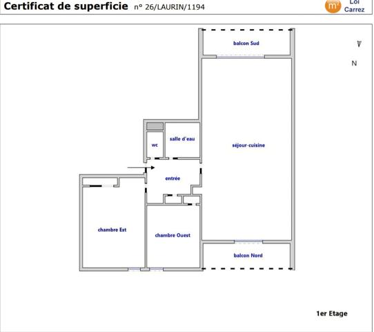 Appartement à vendre 3 pièces 67 m² Annecy